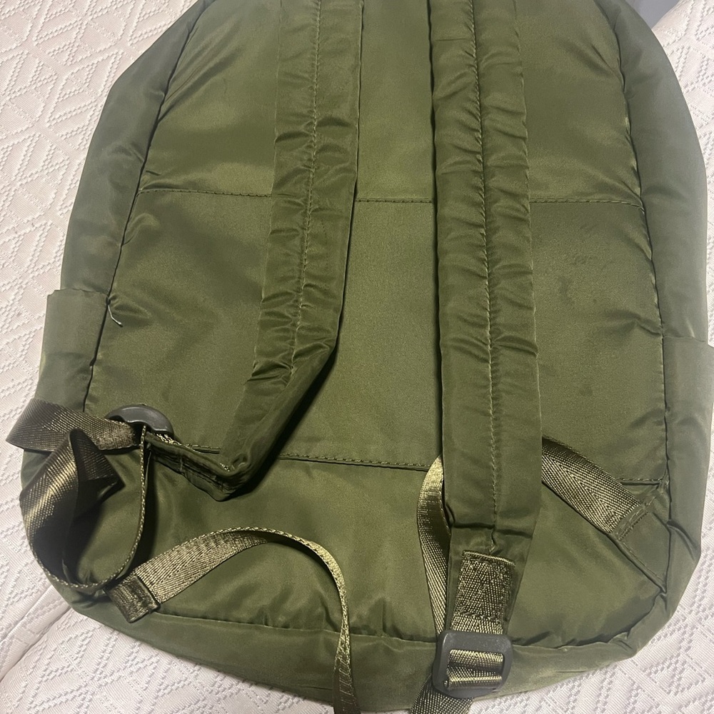 Olive Green Backpack - Picture 2 of 3